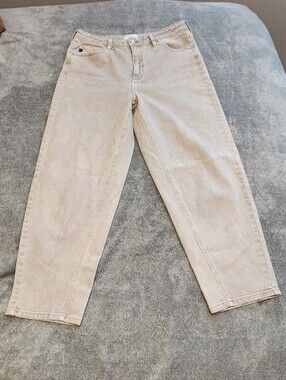 KanCan 11/29 Balloon Jeans Women’s High Rise Gray Acid Wash Denim